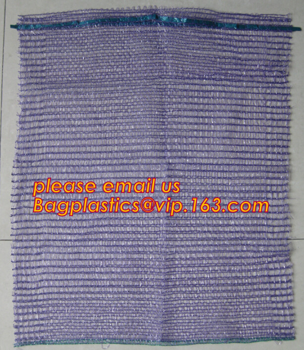 PE Knitted mesh bag and Raschel mesh bag,Factory Price Supply Plastic Pe Raschel Monifilament Date Mesh Net Bags, bageas