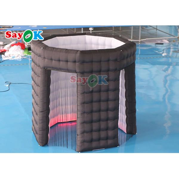 Oxford Cloth Inflatable Photo Booth Enclosure Backdrop Mini Inflatable Tent