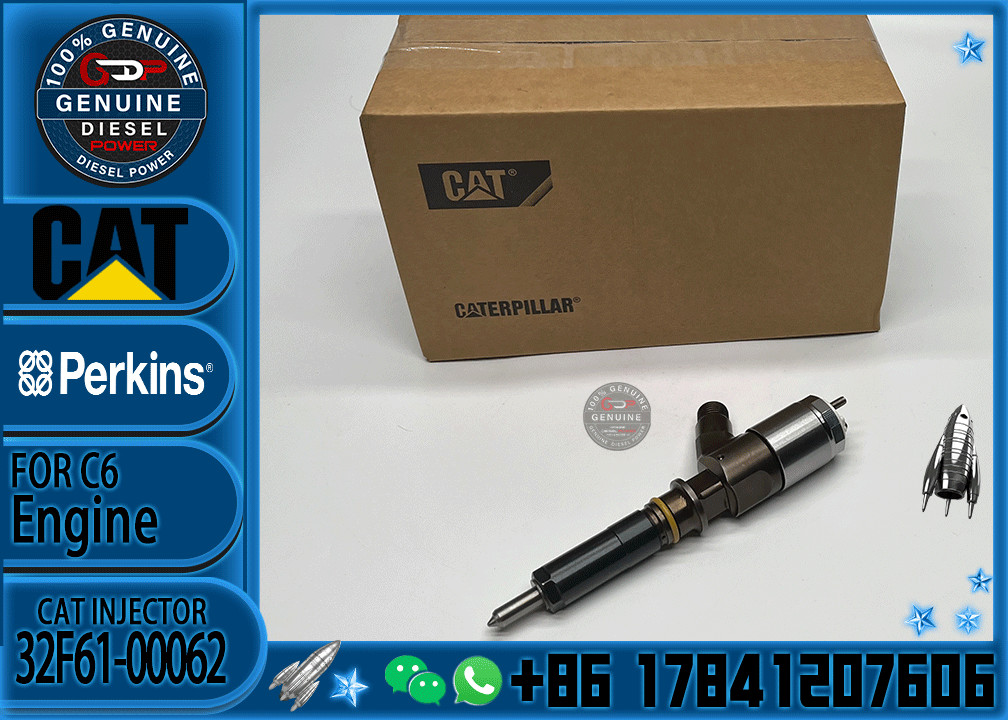 326-4700 C6.4 Engine Fuel Injector 3264700 10R7675 32F61-00062 for Caterpillar 320D 323D Excavator Spare Parts