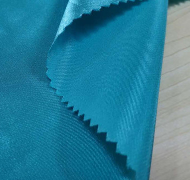 Shimmering Luxury Colours 100% Polyester Dyed Satin Woven Fabric