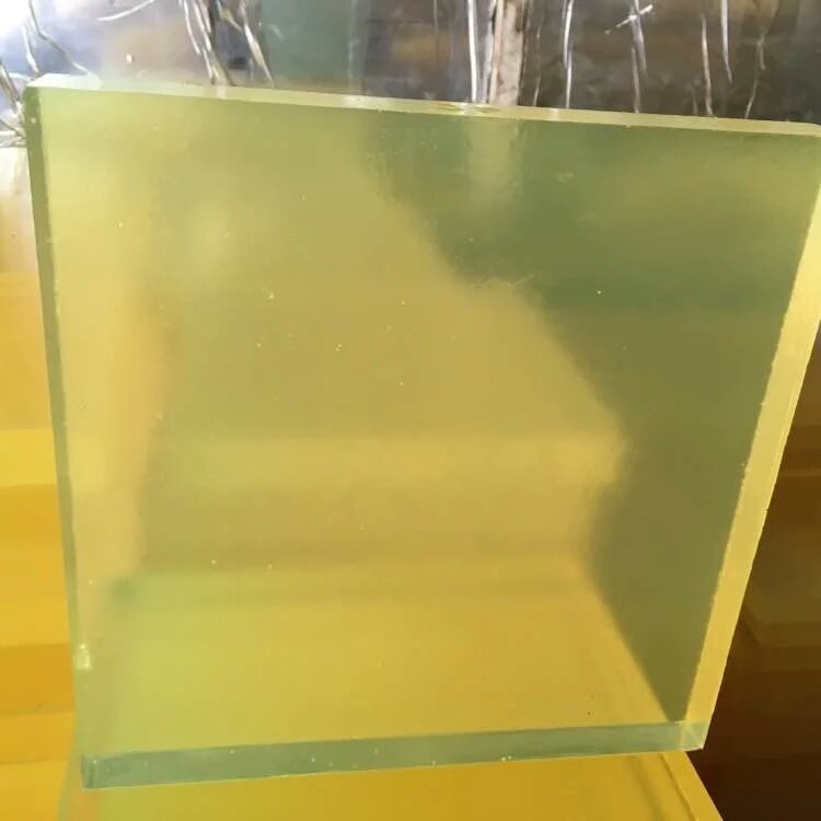 Colorful Polyurethane Sheet / Smooth PU Sheet 35-155KN/M Good Machining