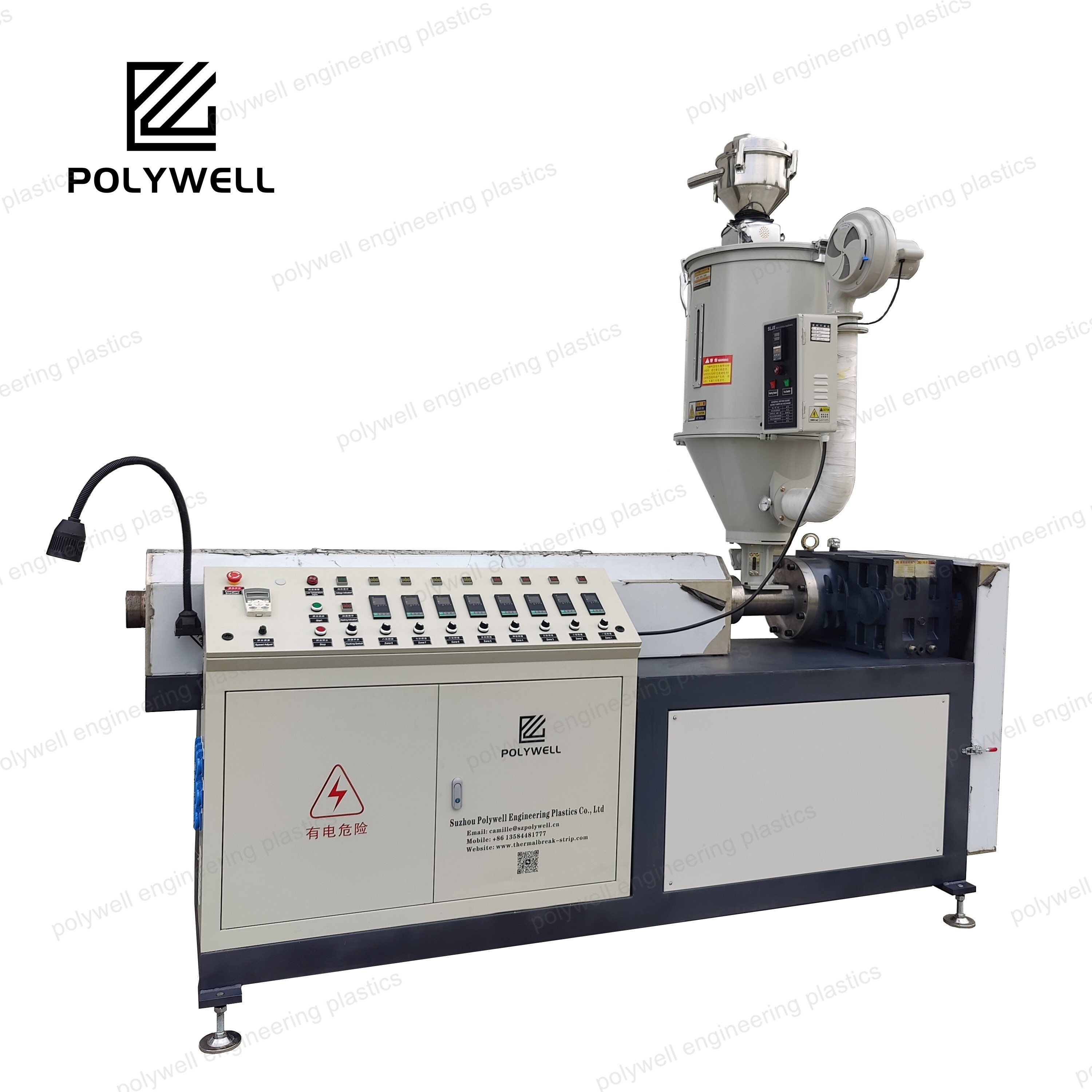 Automatic Polyamide Extrusion Equipment Nylon Thermal Break Strip Extruder Machine