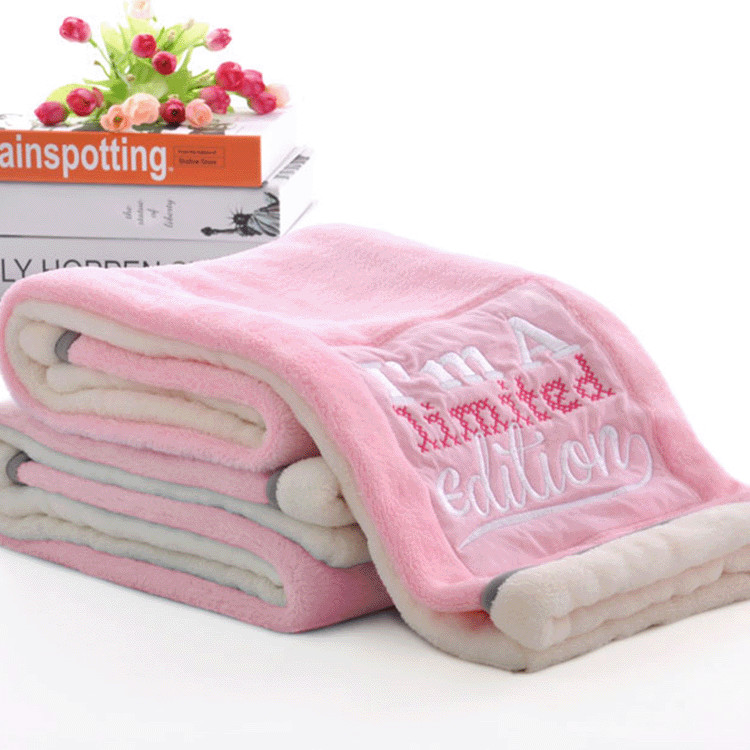 Travel 30x40 Soft Newborn Blanket Fuzzy Toddlers Fleece Weighted Throw Blanket