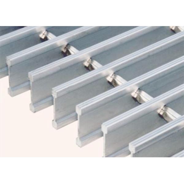 6061 Aluminum Alloy Flat Grating Panel For Chemical Plant Platform Stair Treads Or Catwalk