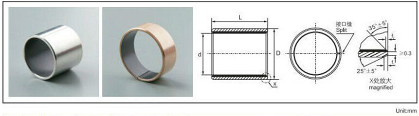 OEM Copper Du1911 Bushing Compensator For SUMITOMO SH220A3 SH260