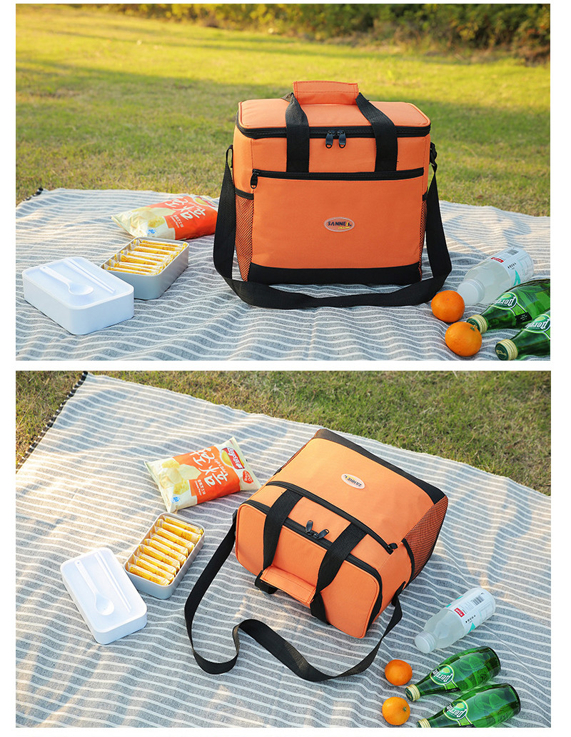 600D Oxford Dirtproof Picnic Time Lunch Tote For Men