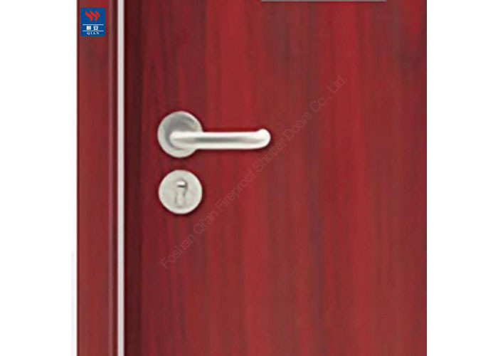 Fireproof Interior Glass Wood Door
