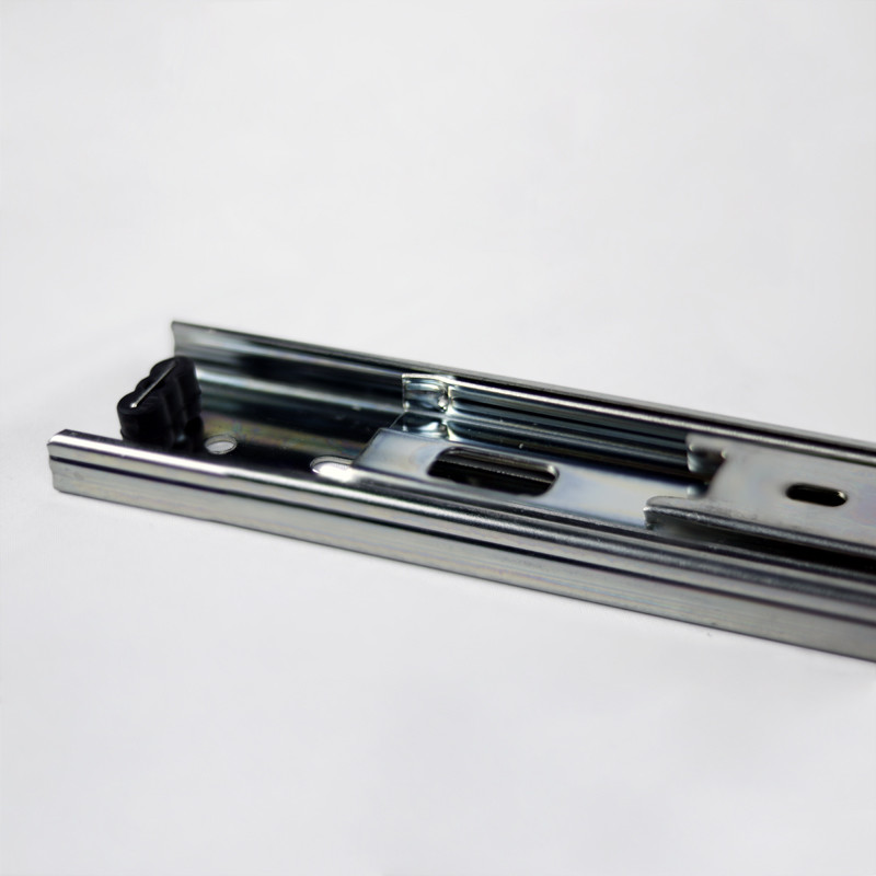 Full Extension Zinc Drawer Slides Ball Bearing Rail Sliding For Furniture