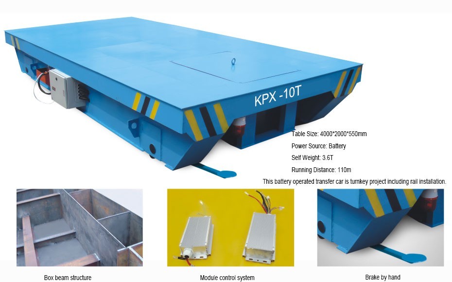CE approved shipyard steel pipe Heavy load Transporters for transfer cart
