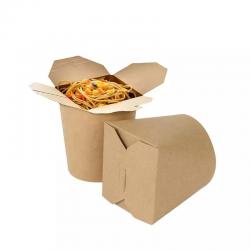 China Takeout Container Chinese Noodle Custom Paper Box Disposable 16oz 26oz 32oz for sale
