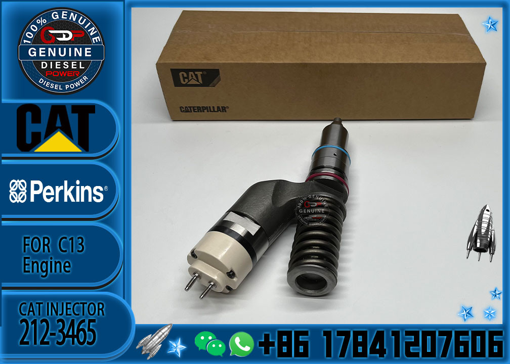 Original Diesel Part 212-3465 Fuel Engine 345C 345D C10 C11 C13 2123465 Injector For Cat