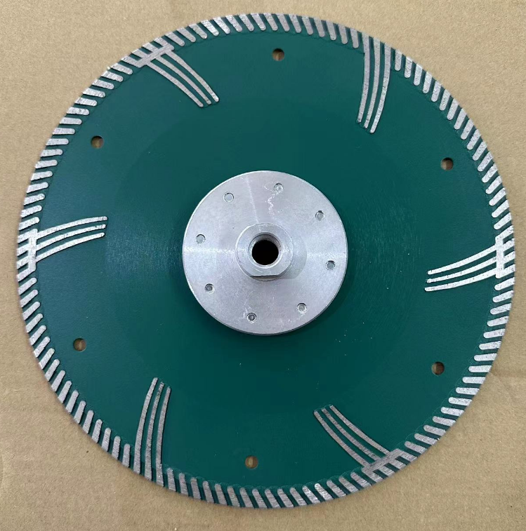 Hard Granite Diamond Turbo Cutting Disc With M14 Flange Diameter 125mm 230mm