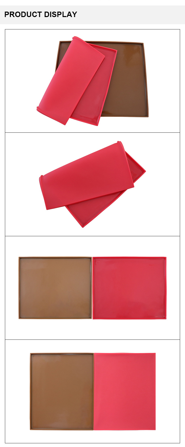 135g Anti Slip Silicone Kitchen Product Silicone Rolling Mat