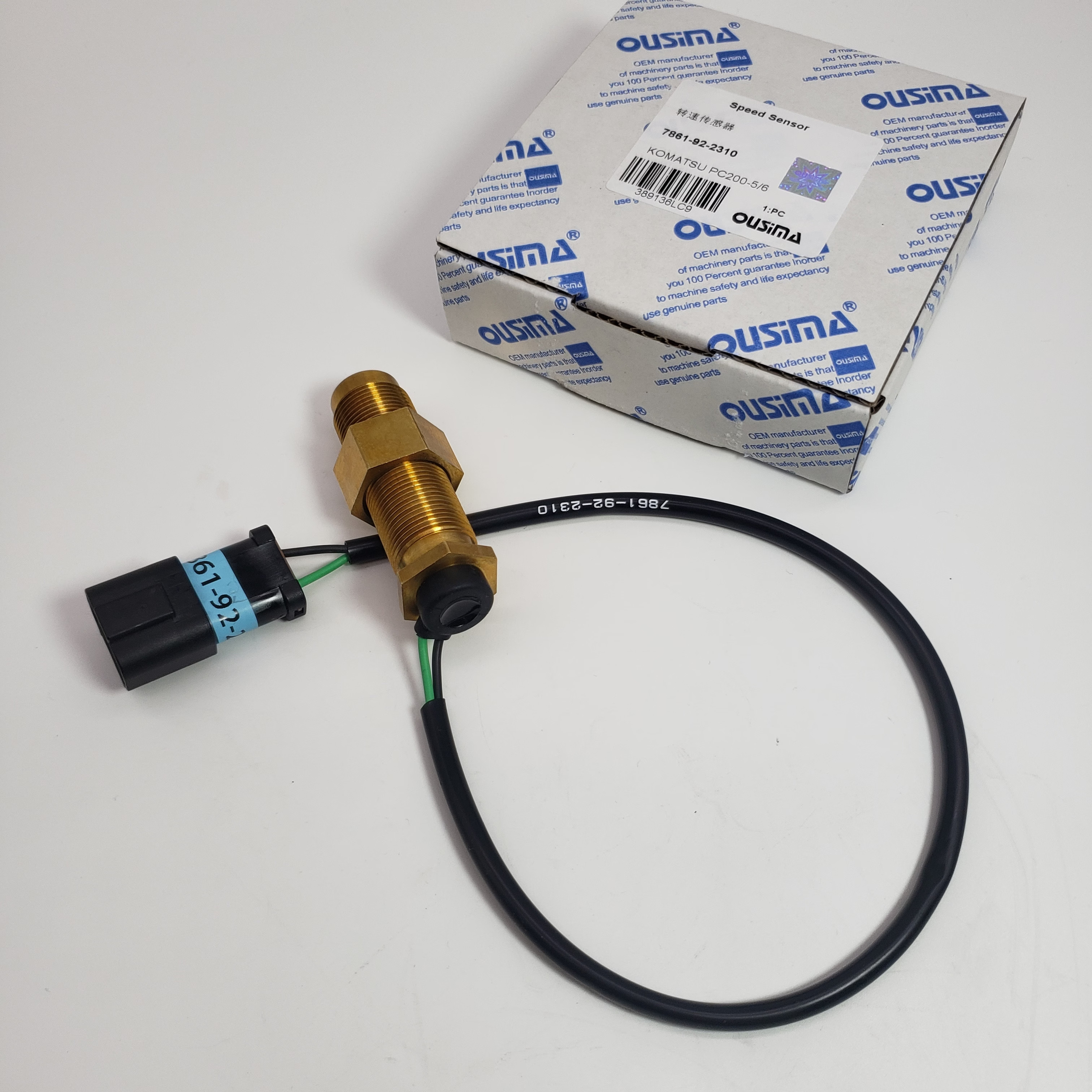 Excavator Speed Sensor 7861-92-2310 For KOMATSU PC200-5 PC200-6