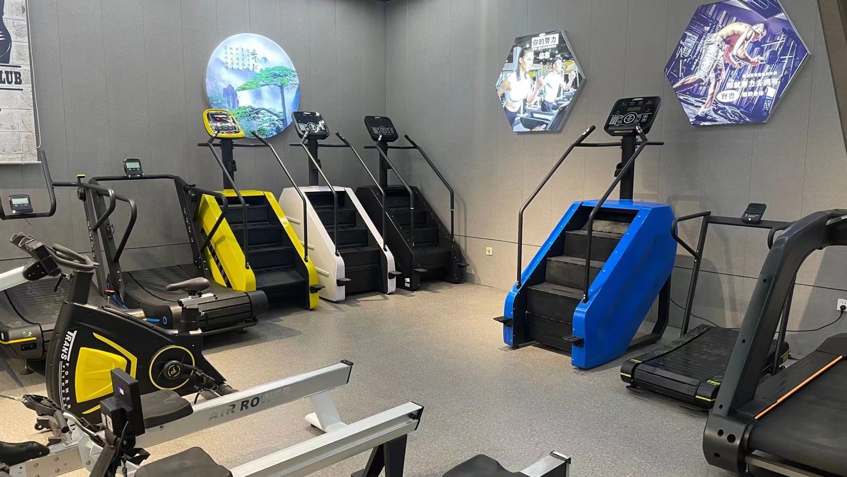 Compact Electric Stair Trainer Factory Price Multiple Resistance Levels Effective Calorie Burning Stair Climbers Stair Master