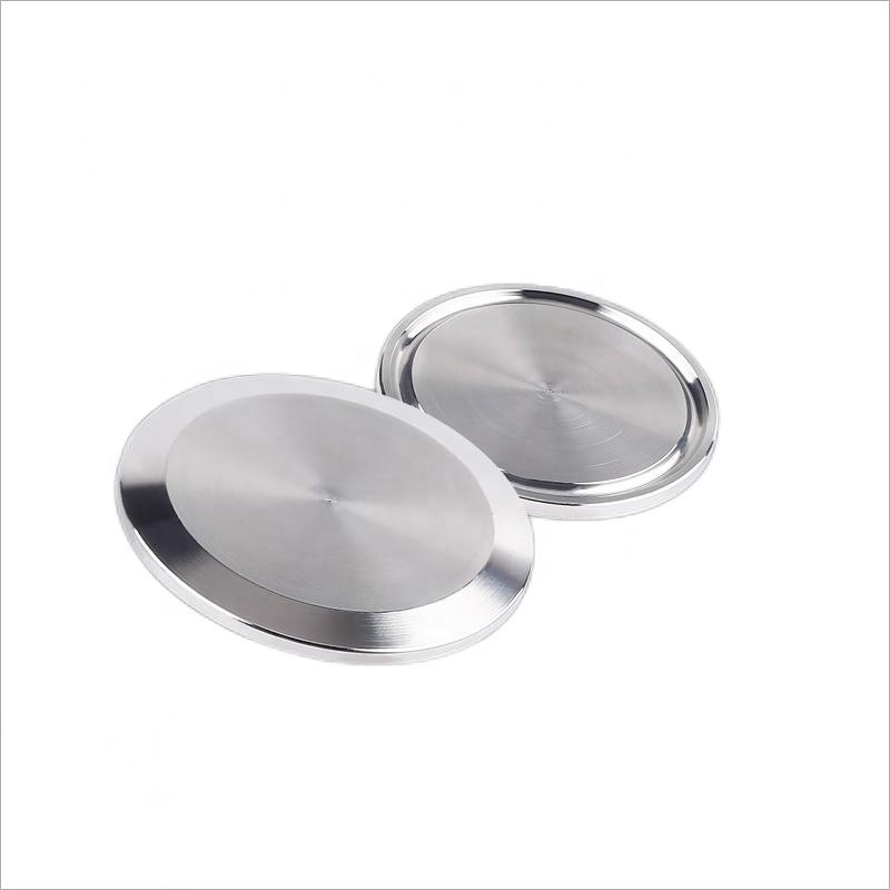 3/4''--12.0'' Equal Size Sanitary Stainless Steel Pipe Quick Blind Plate for 304 316L