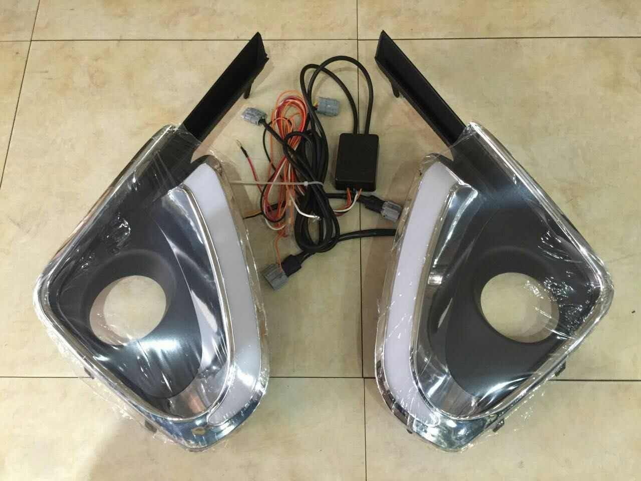 2016 TOYOTA All New Fortuner Auto Parts LED Daytime Running Lights Fog Lamps