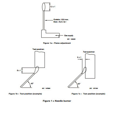 IEC60695-11-5 Flammability Tester Needle Flame Tester