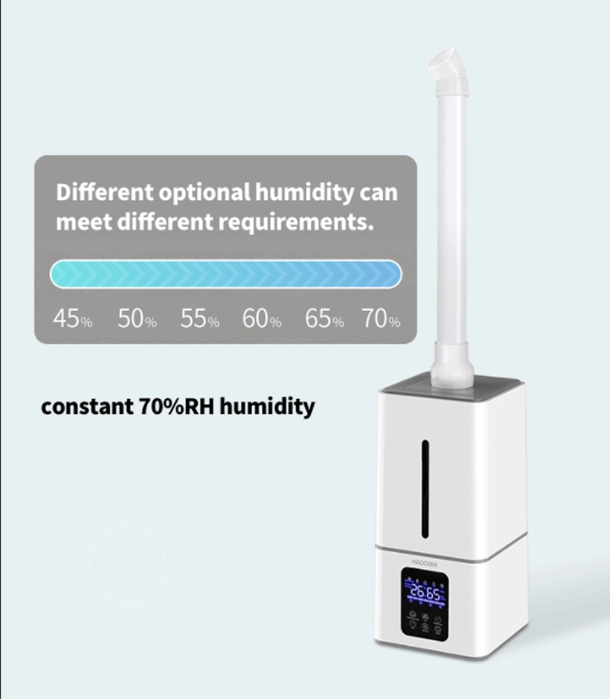 Disinfectant Portable 13L Intelligent Ultrasonic Humidifier for Factory Office Villa Supermarket Hotel