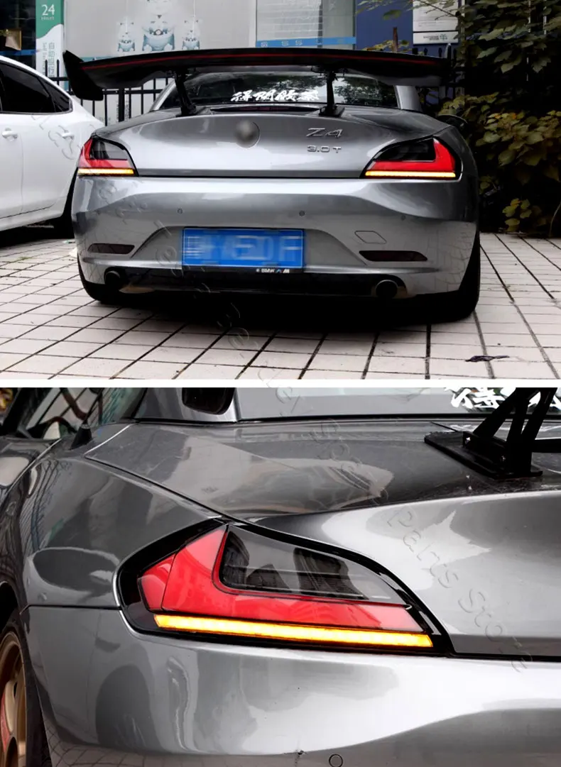 For Bmw Z4 Taillight Assembly E89 09-16 Led Modified Dynamic Flowing Rear Brake Turn Tail Light Car Lamp Accessory