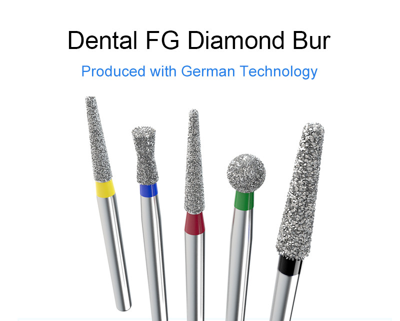 Fg Round Bur Inverted Cone Diamond Bur Dental