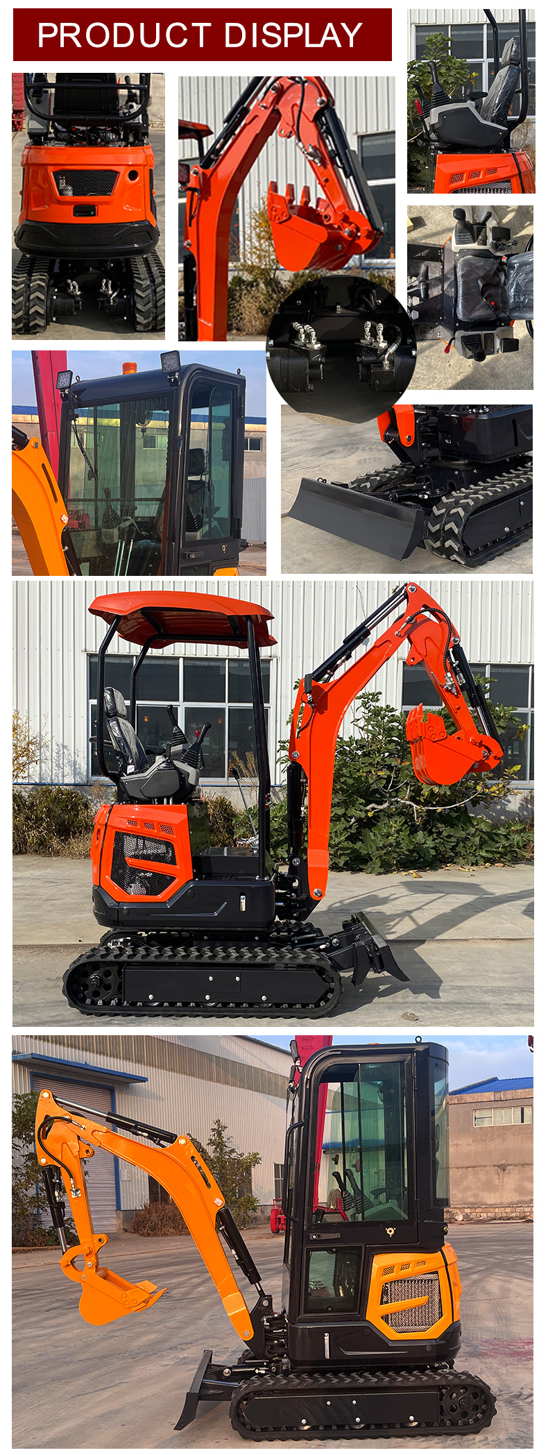 HT18U Mini Excavator