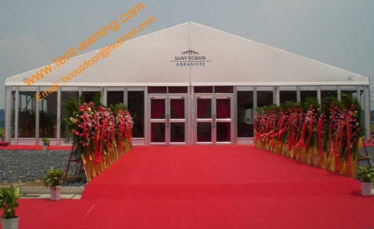 Transparent PVC Sidewalls Aluminum 20x20 Tent for Outdoor Trade Show Party Event