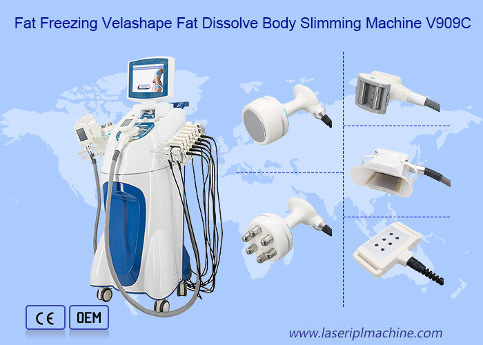 9Handles Double Chin Removal RF 40K Cavitation Lipo Laser Cryolipolysis Machine