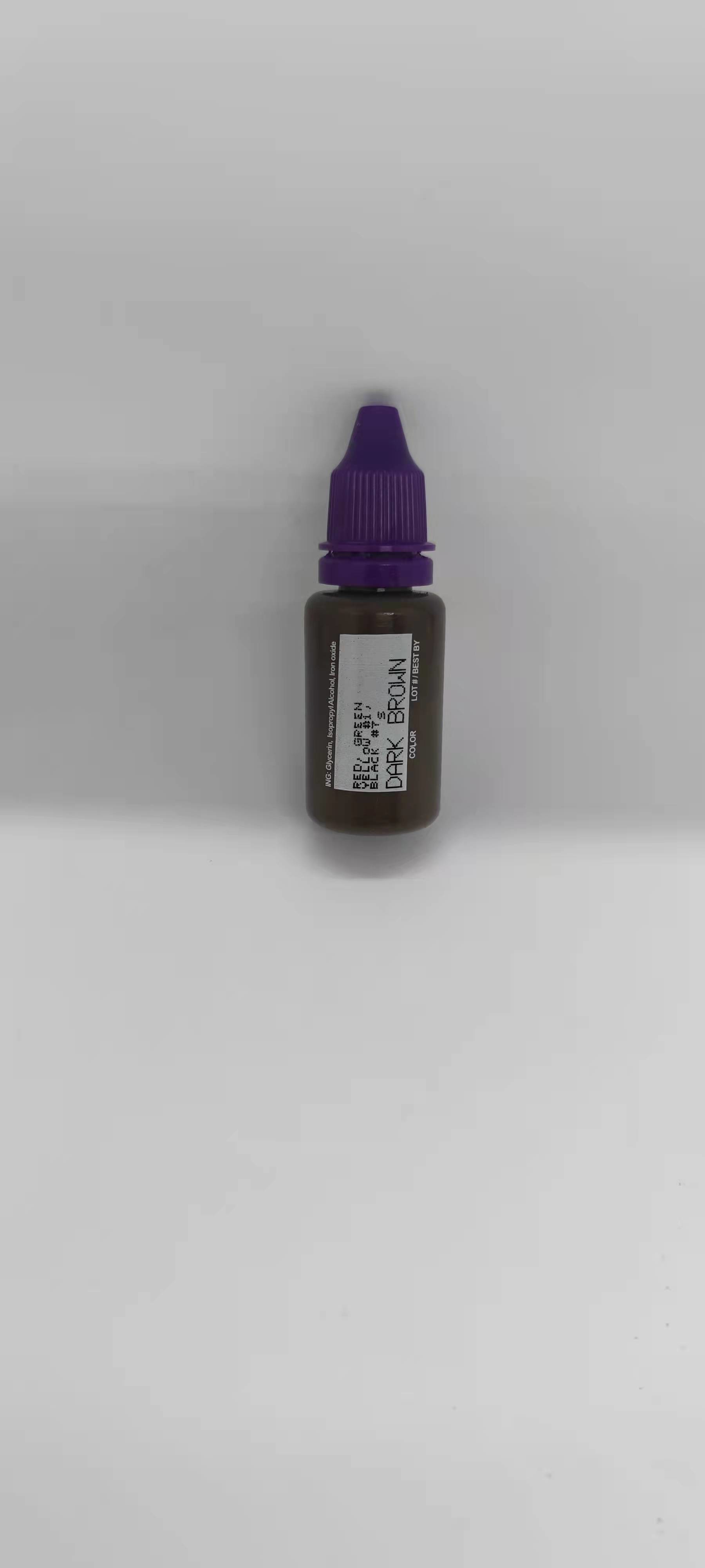 Biotouch Micro Pigment Dark Brown Pigment Color Permanent Makeup Microblading Supplies Eyebrow Shading MicrGel polishgmentation