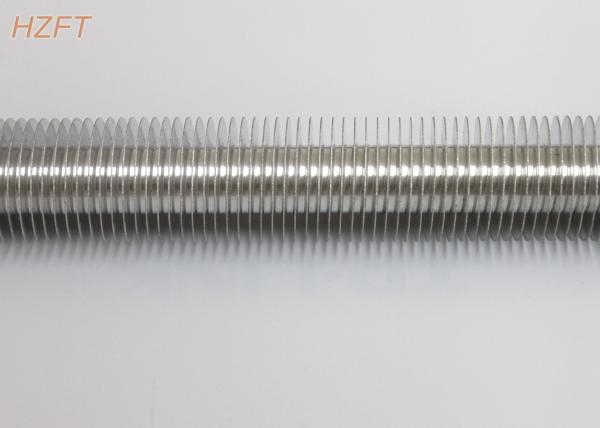 Cold Worked Aluminum Fin Tube Of High Thermal Conductivity / Finned Tube Air