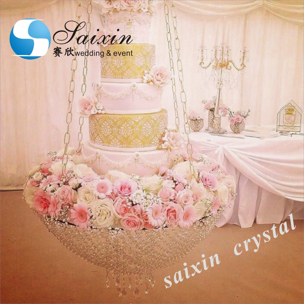 Event Decoration Crystal Cake Table Beautiful Wedding Cake Table Decor