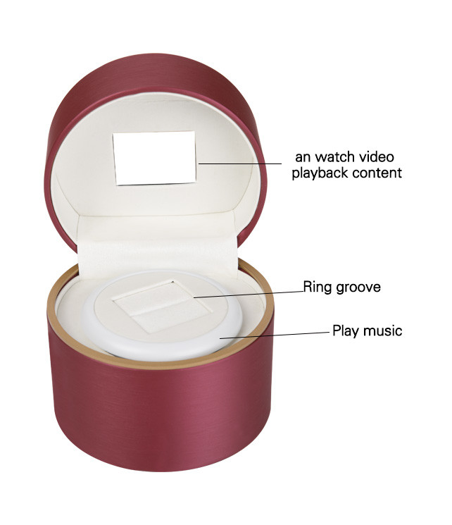 Colored Empty Jewellery Gift Boxes , Easy To Take Ring Storage Case For Store
