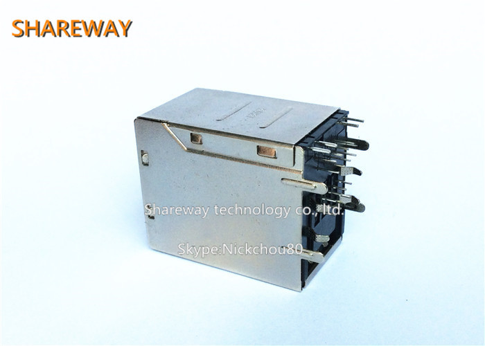 7499051002 10 / 100BASE-T RJ45 LAN Transformer Non-PoE 2x1 Ports