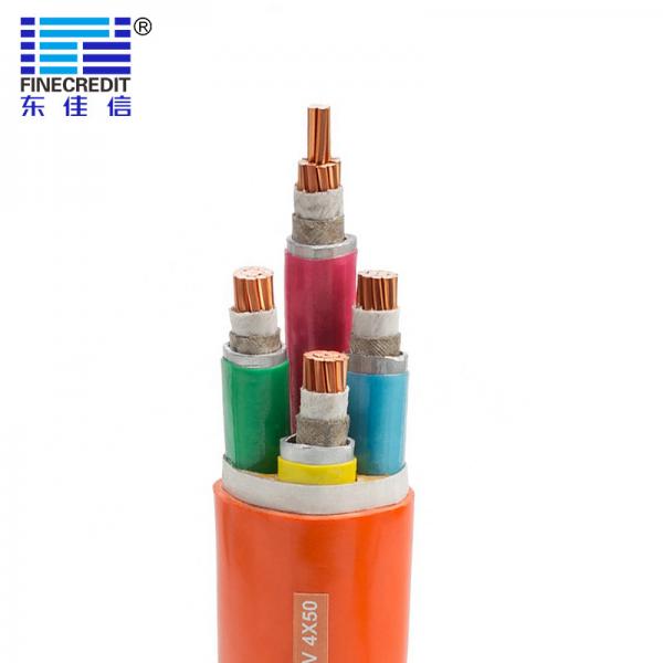 Quality 3×95mm 3×25+1×16 Mineral Insulated Cable Multi Core Shielded Fire Insulation Material for sale