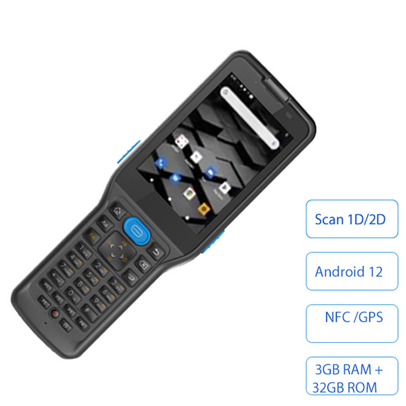Handheld PDA Mobile Rugged Tablet Computers 3.5 Inch IP65 3+32GB Quad Core 2.0GHz WiFi