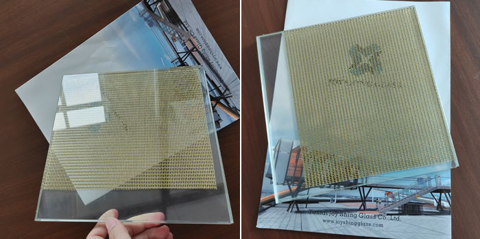 Sample of EVA Safety Laminated Glass