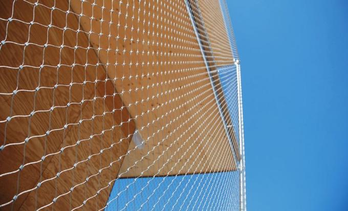 AISI 316 Grade Stainless Steel Wire Rope Mesh Anti - Falling Mesh Fence