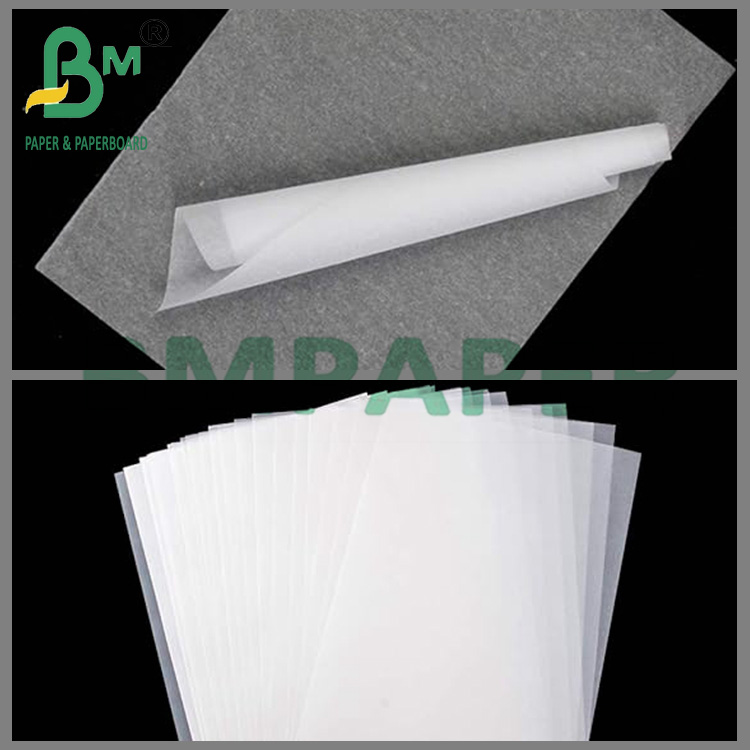 12inch x 55yard Drafting White Tracing Paper Roll For Sewing Patterns