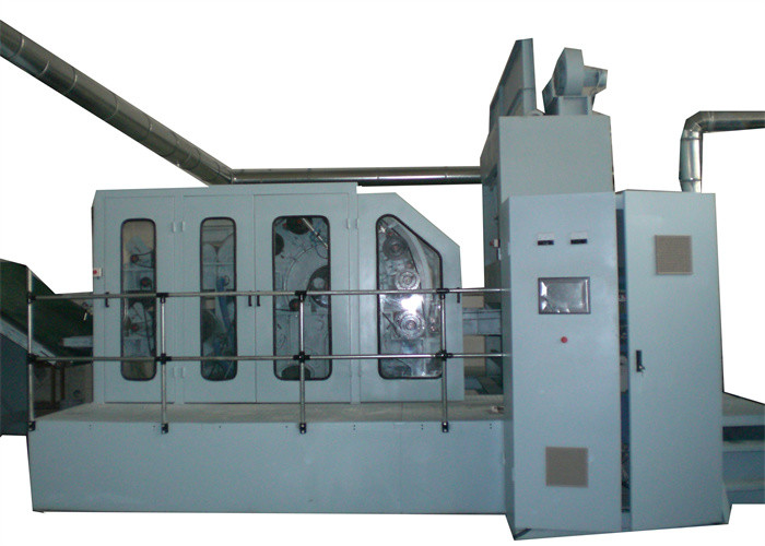 Double Doffer Textile Carding Machine for Nonwoven Fabric Production Line