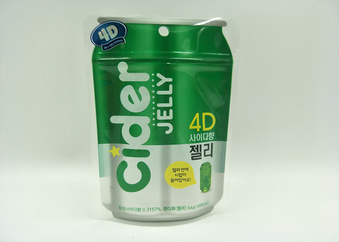 Light Weight Stand Up Pouch Packaging Durable Strong Attraction For Animal Shape Sugar