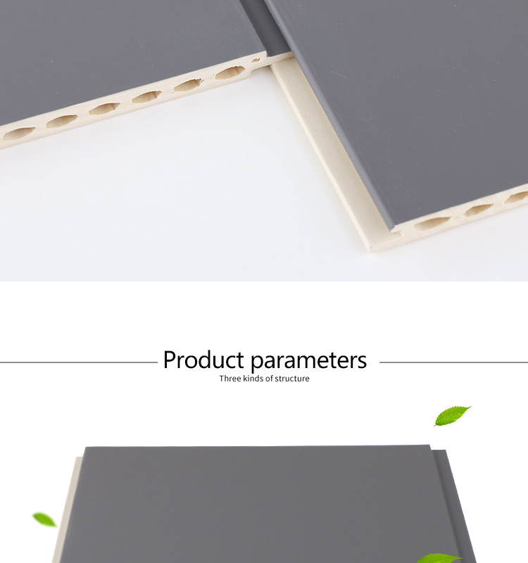Moisture Proof WPC Fluted Wall Panels 1220*2440mm 1220*2600mm