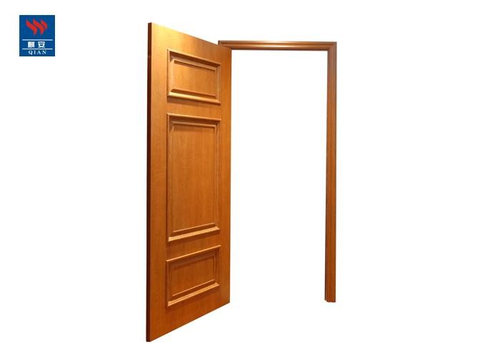 Soundproof 38dB FD60 Modern Mirror Solid Wood Internal Doors
