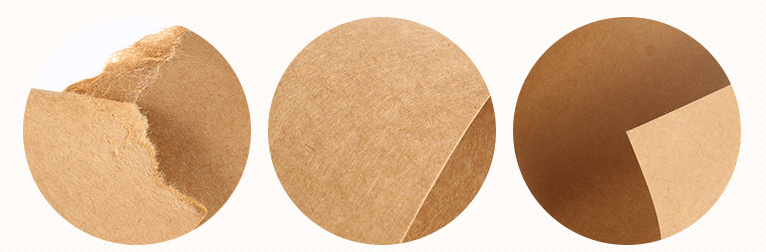 787mm Width Printable 320gsm Thick Brown Kraft Paperboard For Clothes Label 