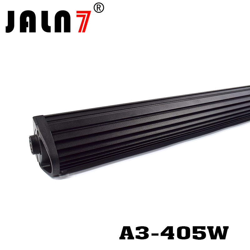 LED Light Bar JALN7 405W 3Rows Combo Beam LED Driving Lamp Super Bright Off Road Lights LED Work Light Boat Jeep