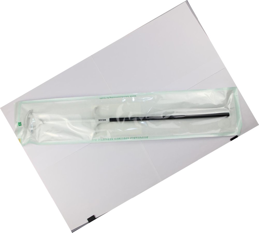 Sterile White Laparoscopic Specimen Retrieval Bag