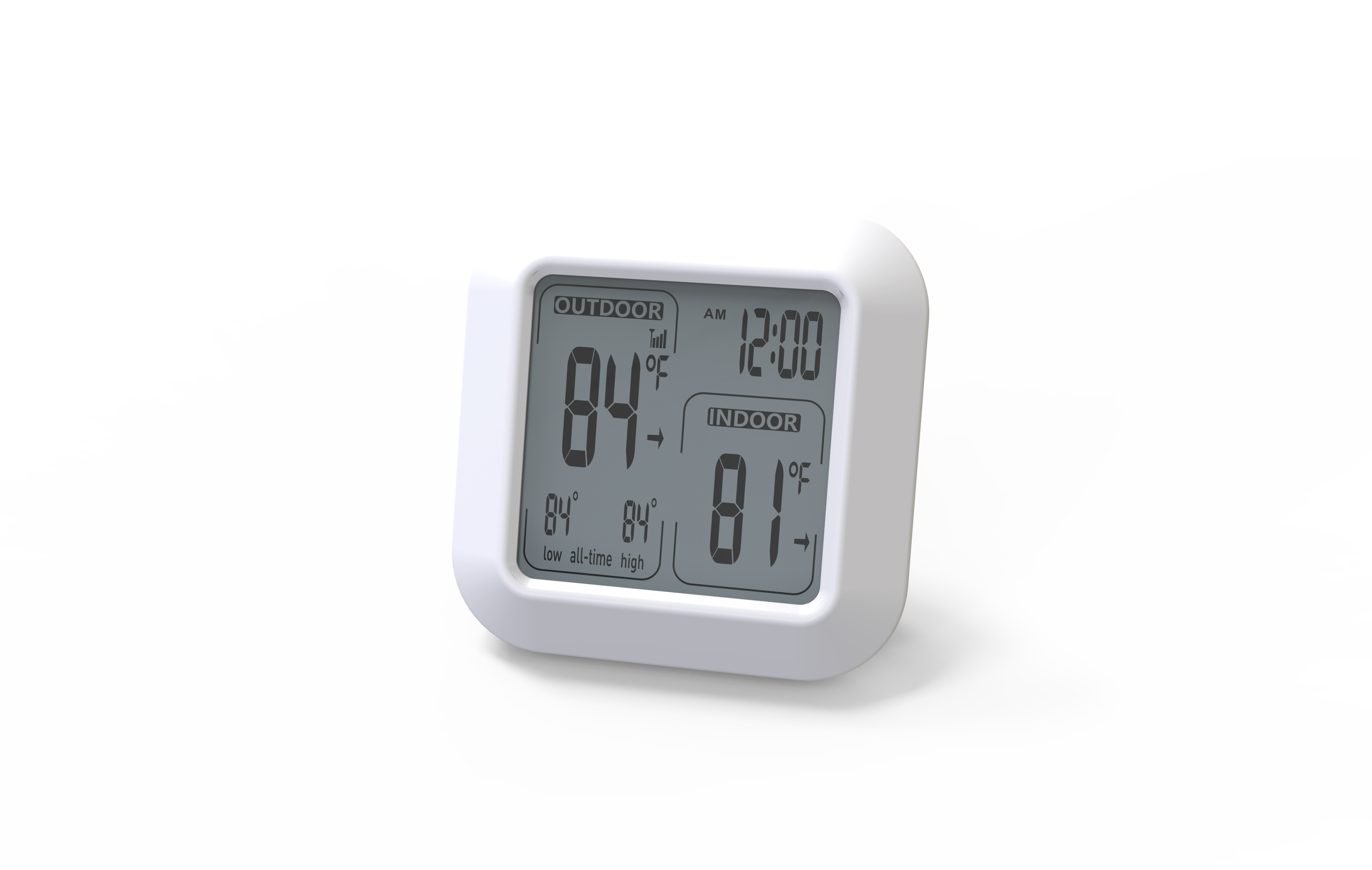 ABS Kitchen Thermometers Digital Hygrometer For Temperature And Humidity Monitoring