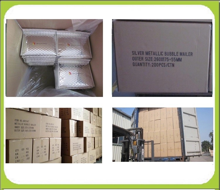 Aluminum Thermal Insulated Foil Bubble Bags