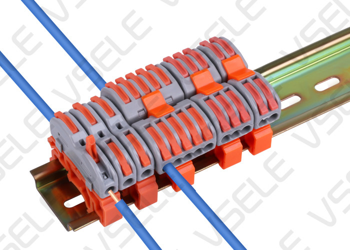 PC Wire Junction Connector / Connector Mounting Carrier Industrial Home Supply