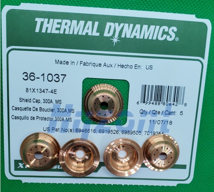 300Amp air Thermal Dynamics Plasma Cutter 36-1037 Cutting Torch Nozzle