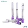 Buy cheap EDTA K3 Vacuum Blood Collection Tubes Lavender Top PET Material from wholesalers